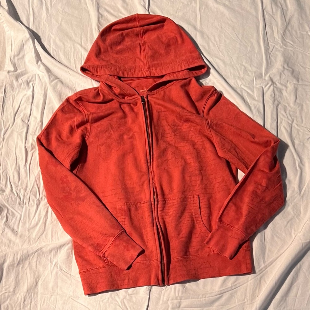Sonoma Cherry Red Zip-Up Jacket